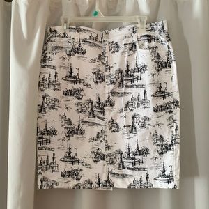 Charter Club denim toile skirt